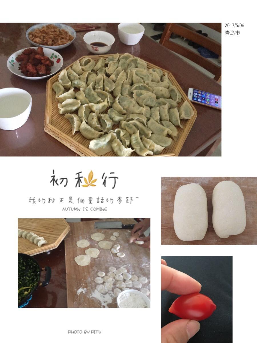 韭菜鸡蛋虾仁三鲜饺子