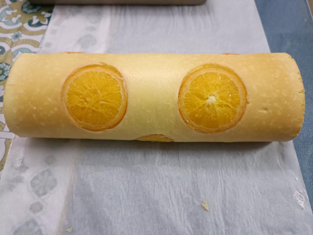 橙香蛋糕卷