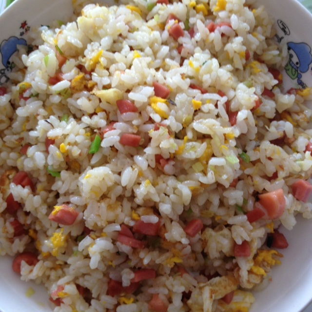 做的家常蛋炒饭