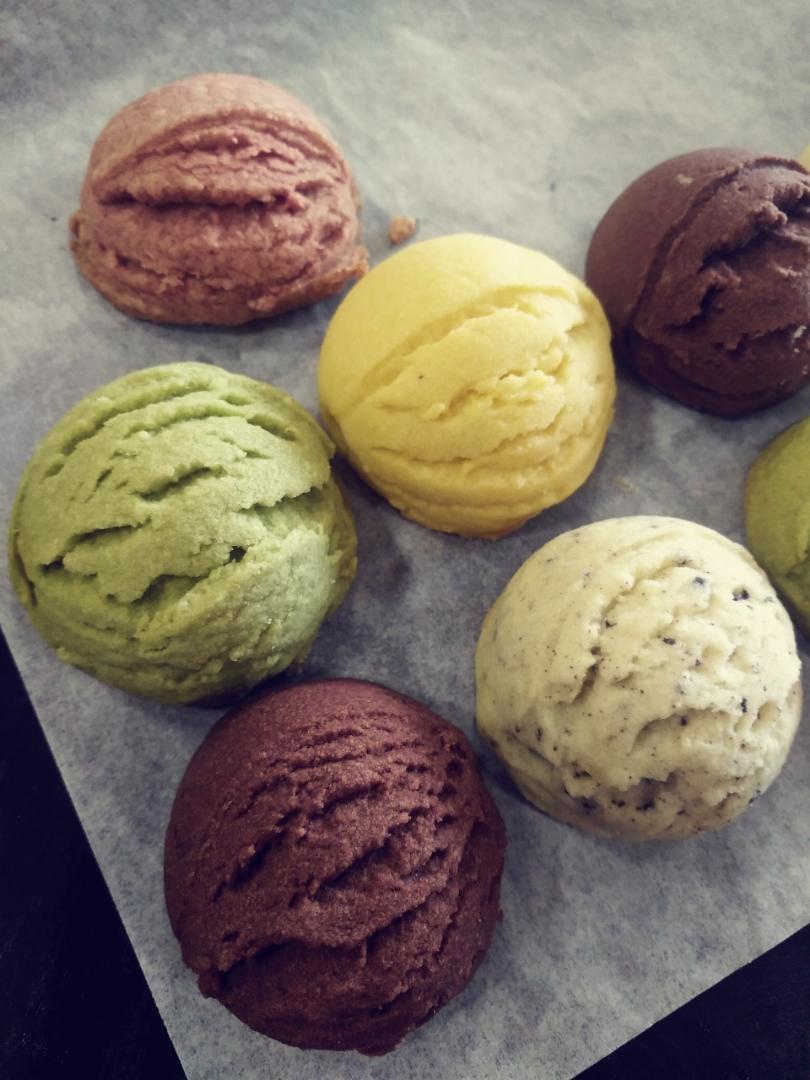 樱桃猪做的私房必备款 | 6款冰淇淋质感酥脆曲奇饼干