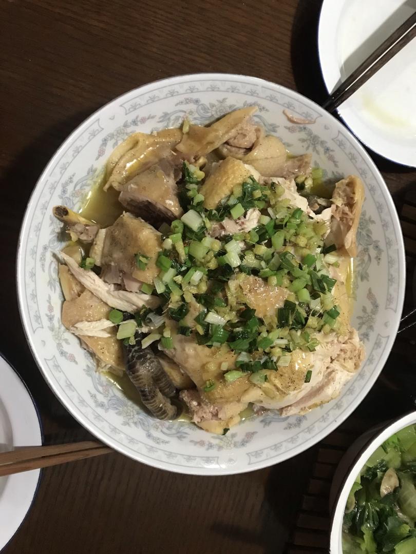 葱油鸡（详细版.吃了忘不了的美味）