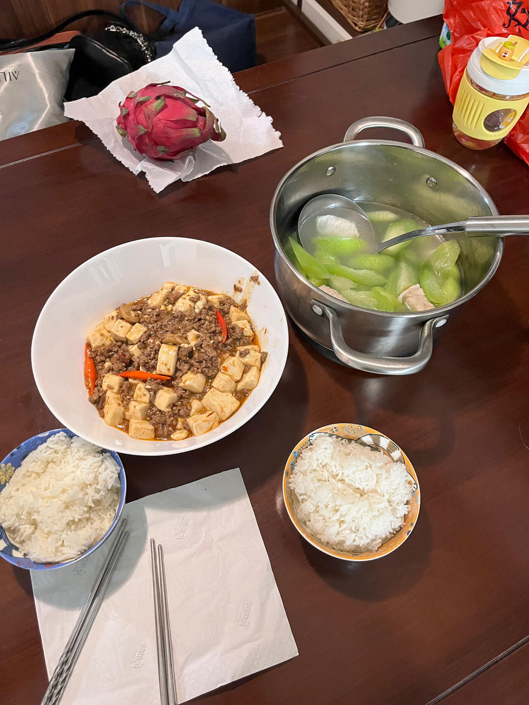 不麻婆的肉末豆腐