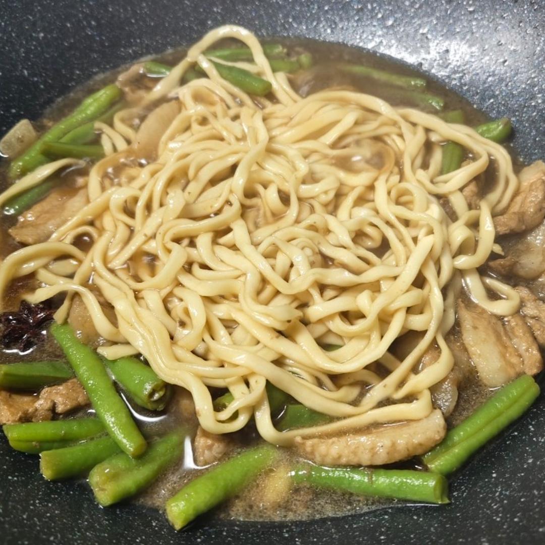 豆角焖面