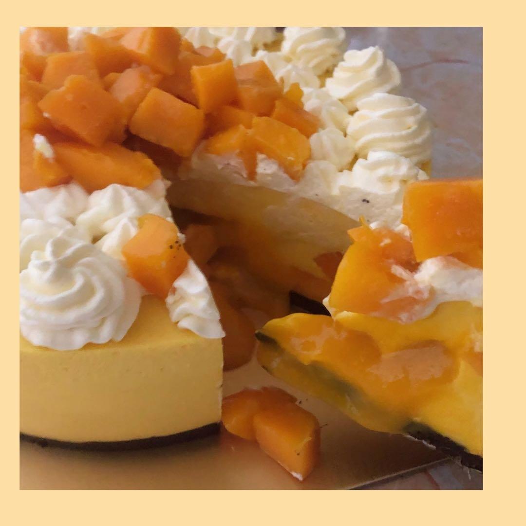 《Tinrry下午茶》教你做芒果流心慕斯（6寸配方）