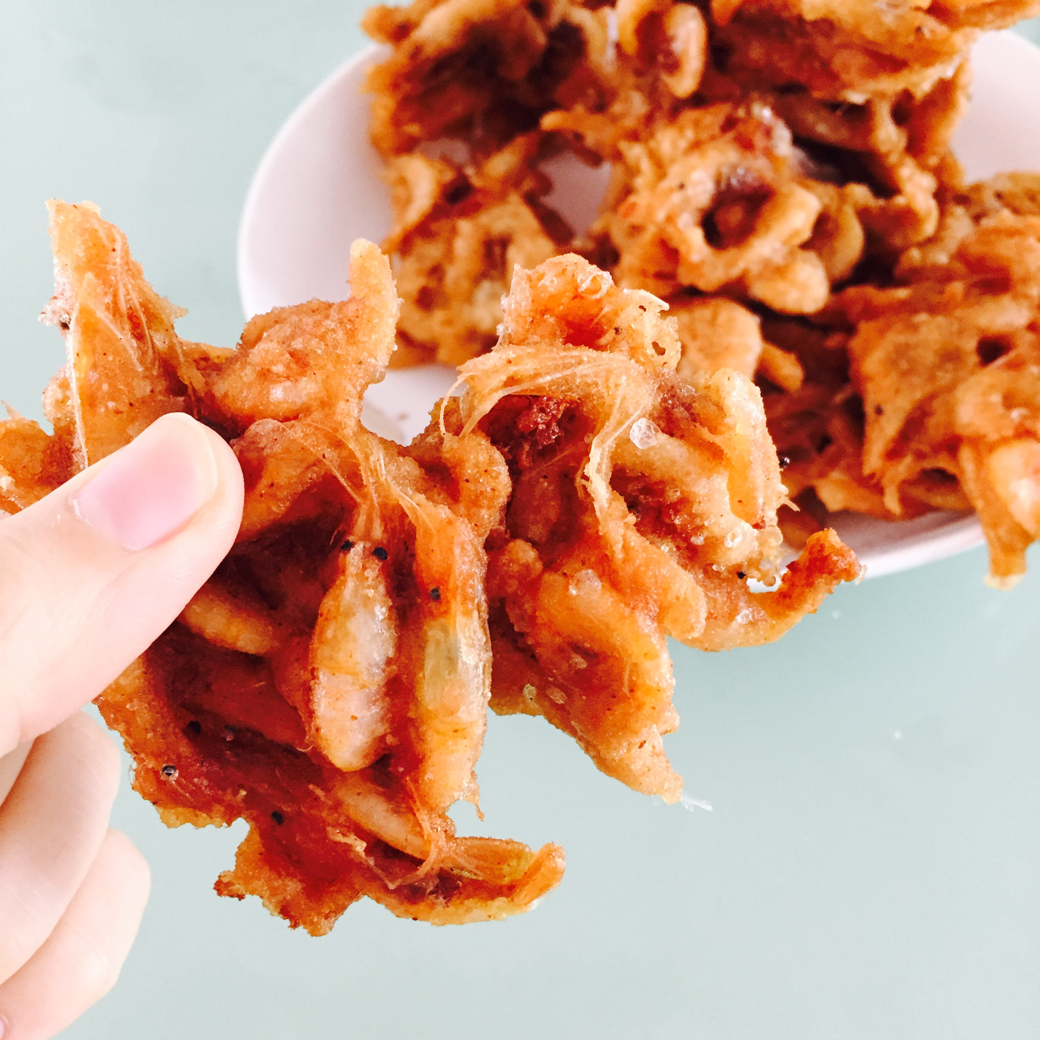 酥炸河虾