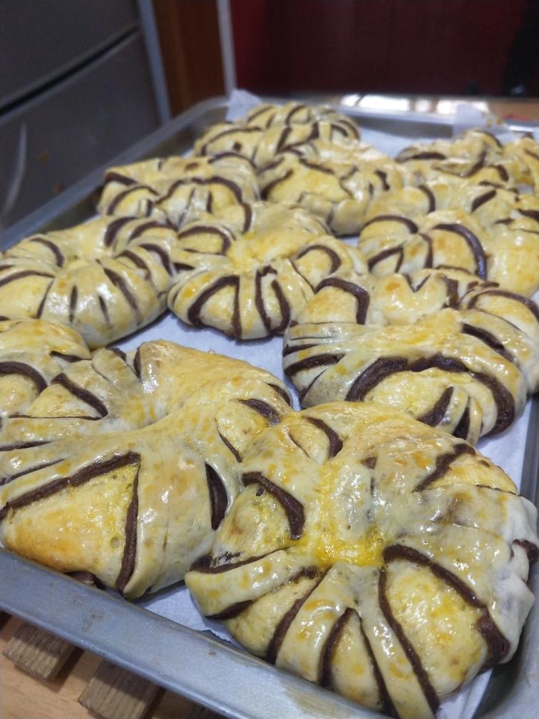 红豆夹心面包的做法