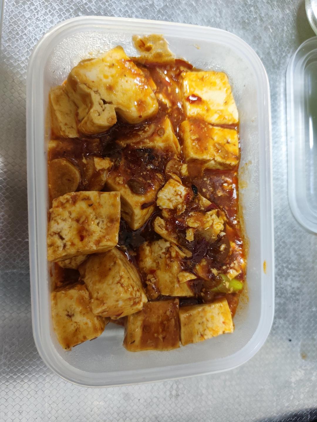 麻婆豆腐(无肉沫版)