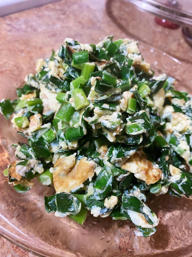 〈韭菜炒鸡蛋〉，超级家常菜🥢，欣小厨 😉
