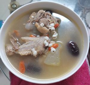 冬瓜薏米老鸭汤的做法 步骤2