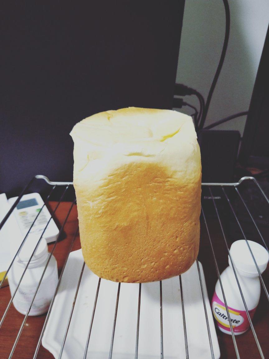 超级好吃的原味面包（面包机版）
