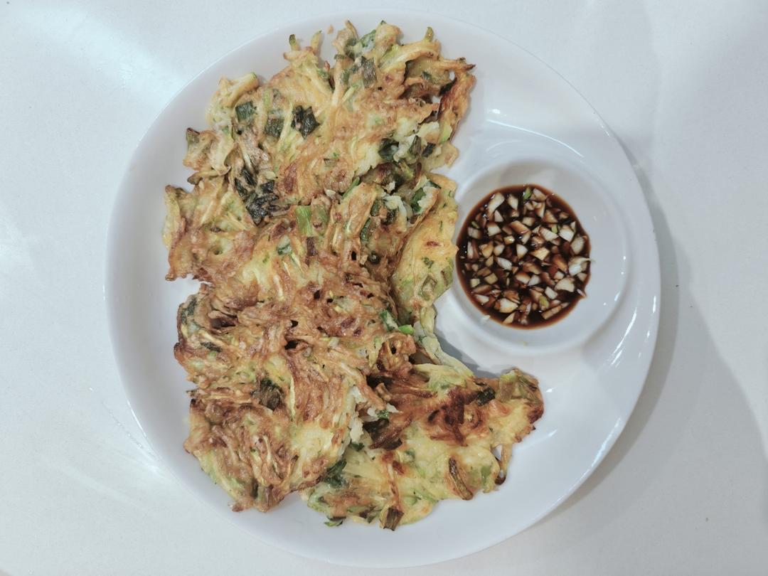 家传茭瓜饼／西葫芦饼