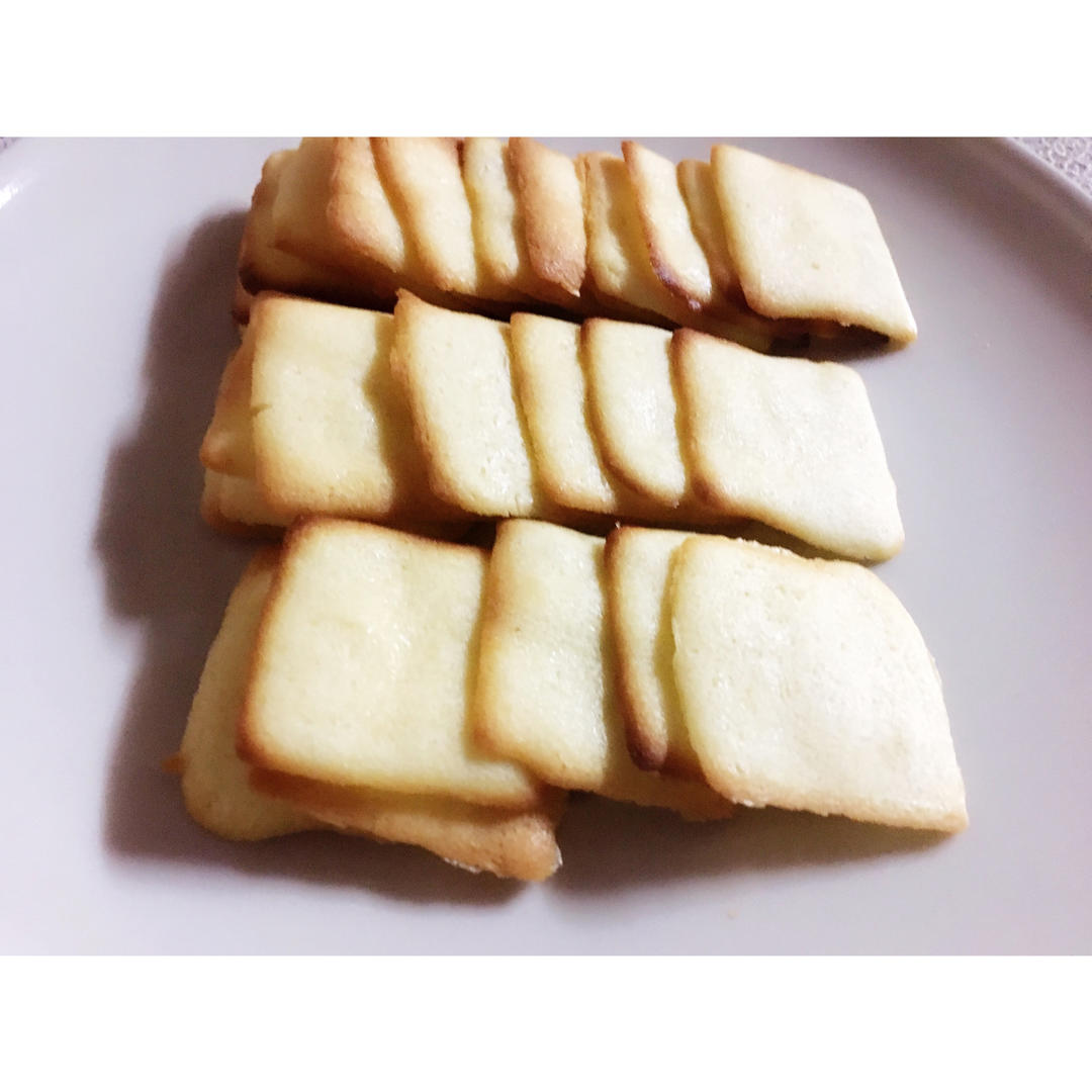 白色恋人风夹心薄饼