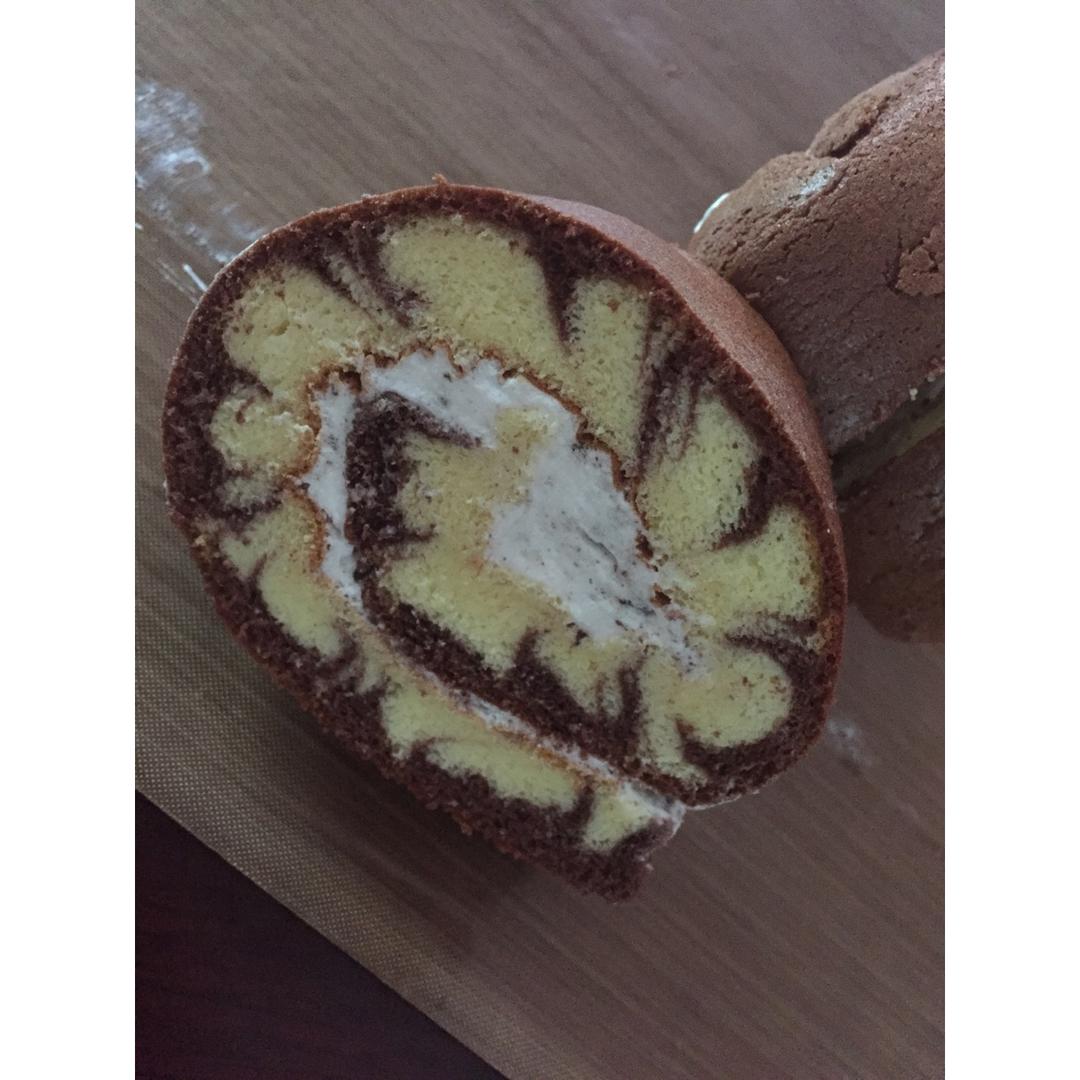 可可旋风蛋糕卷（视频）