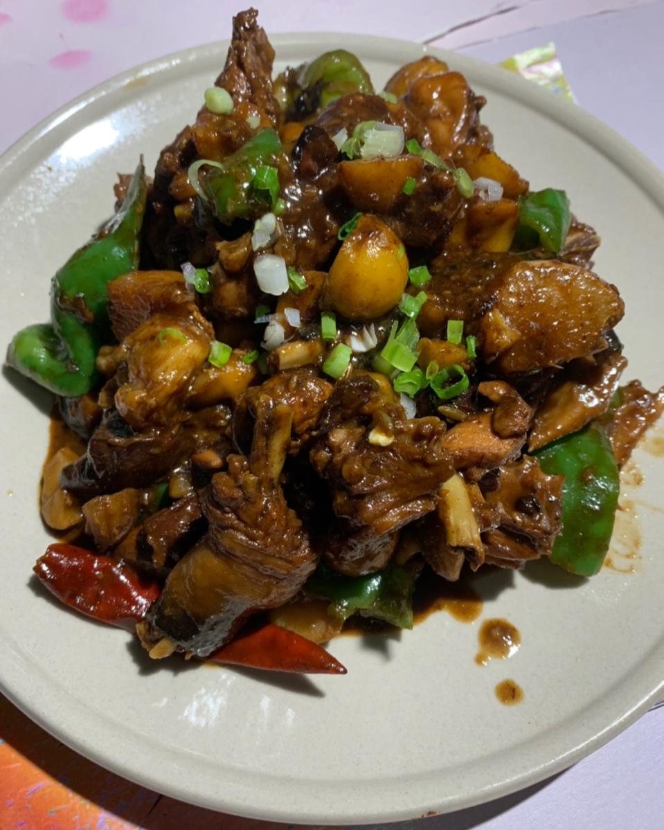 板栗烧鸡
