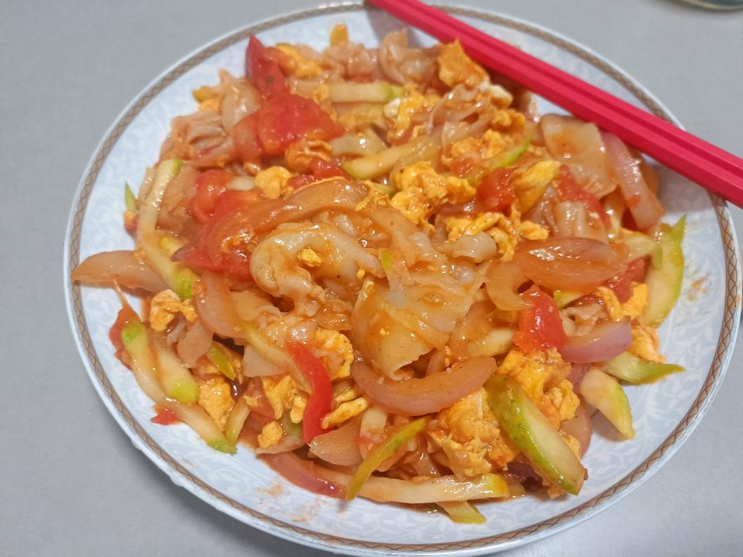 炒饺子皮的做法