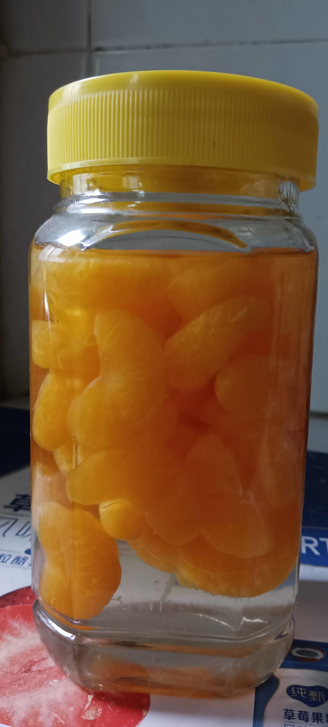 自制冰糖橘子罐头
