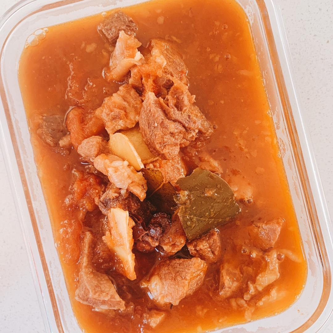 番茄土豆炖牛腩