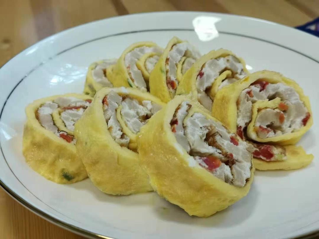 高颜值早餐鸡蛋卷❗️❗️双色鸡蛋卷