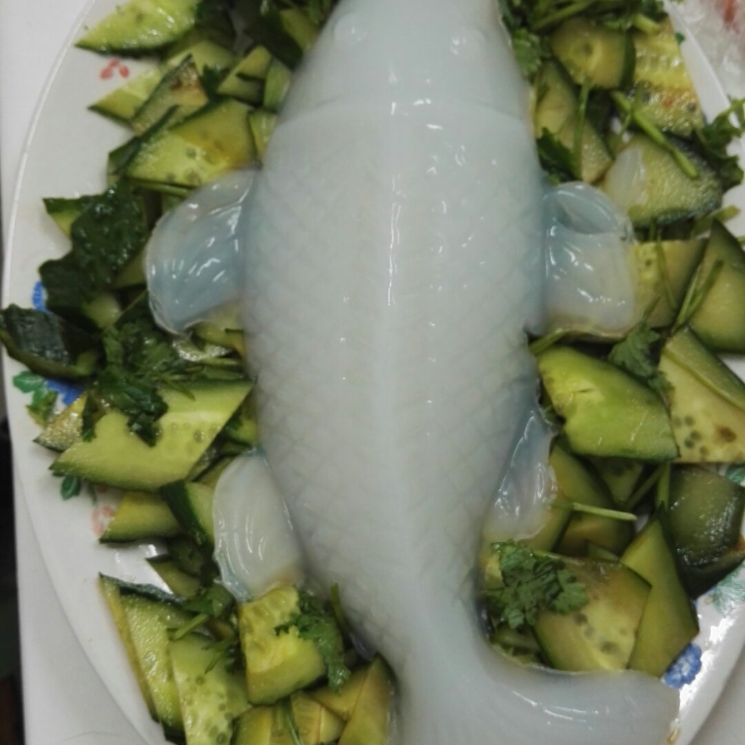 慢慢变老做的麻酱粉鱼