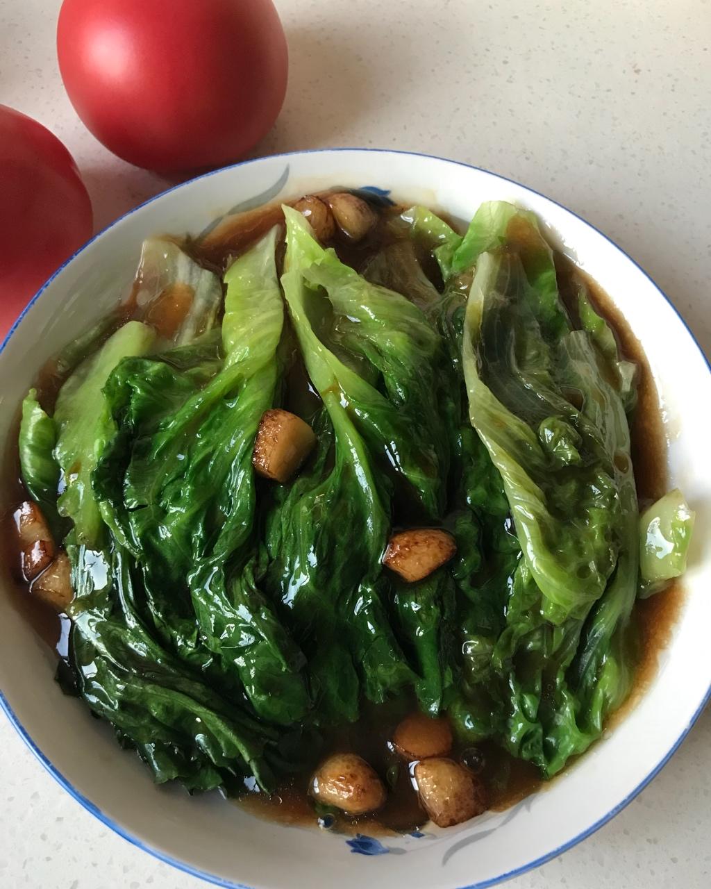 家常菜 蚝油生菜