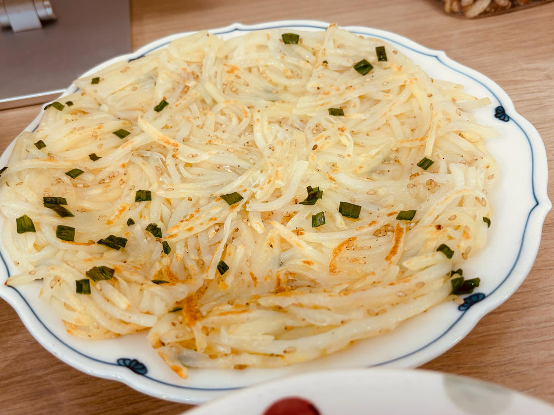 减脂一定要吃的土豆丝饼🥔外脆里软快手早餐