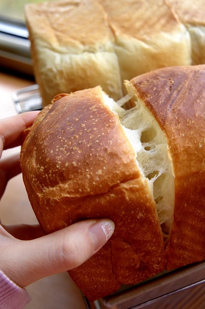 超软拉丝牛奶吐司🍞一次发酵
