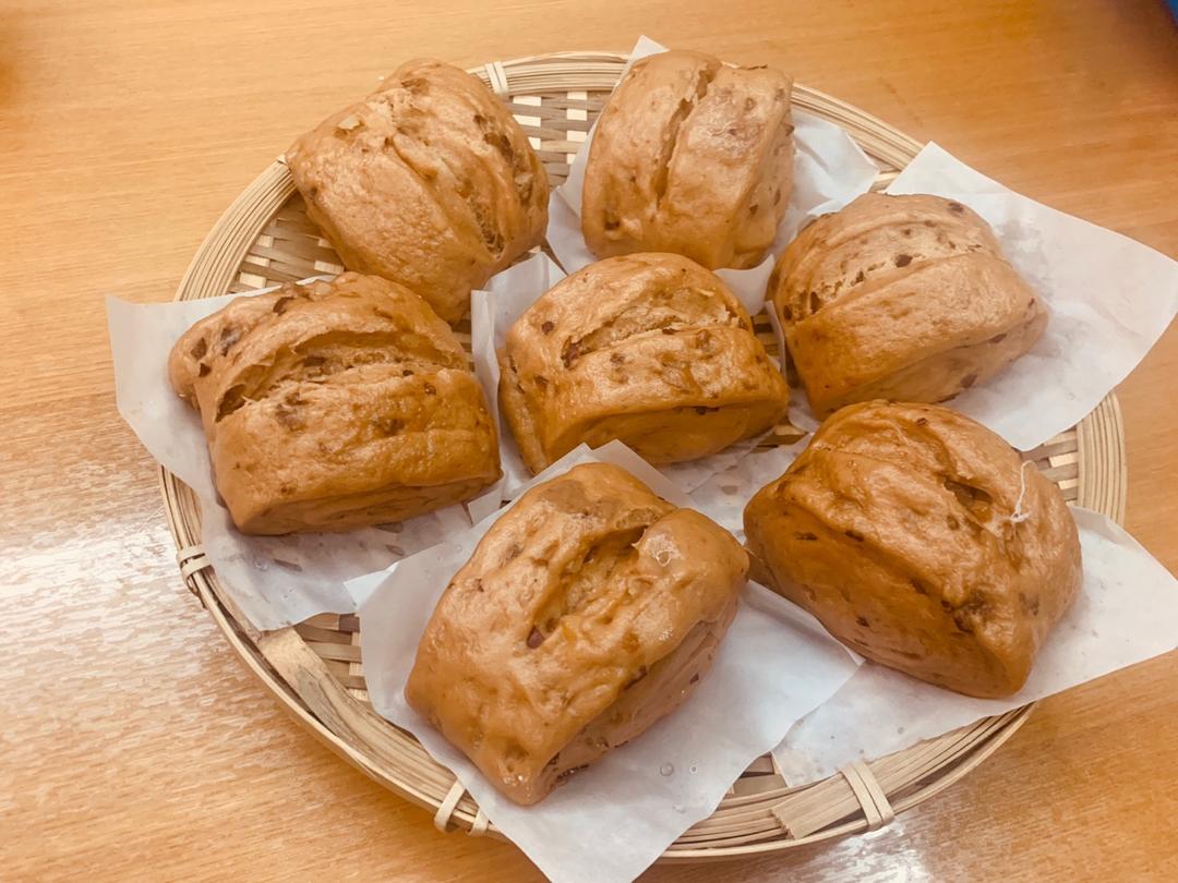 有料的红糖馒头（土豪包）