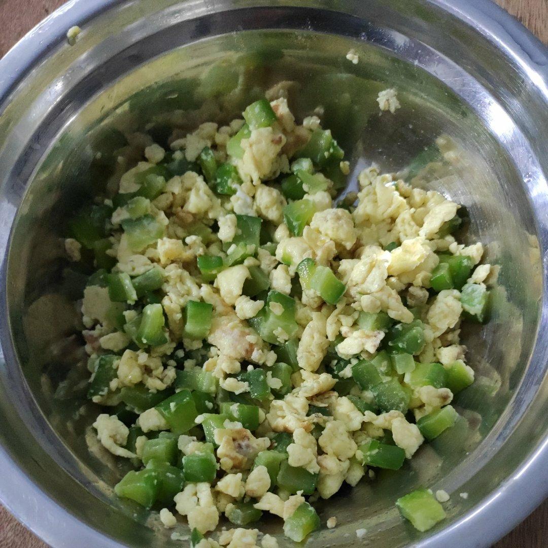 苦瓜鸡蛋饼