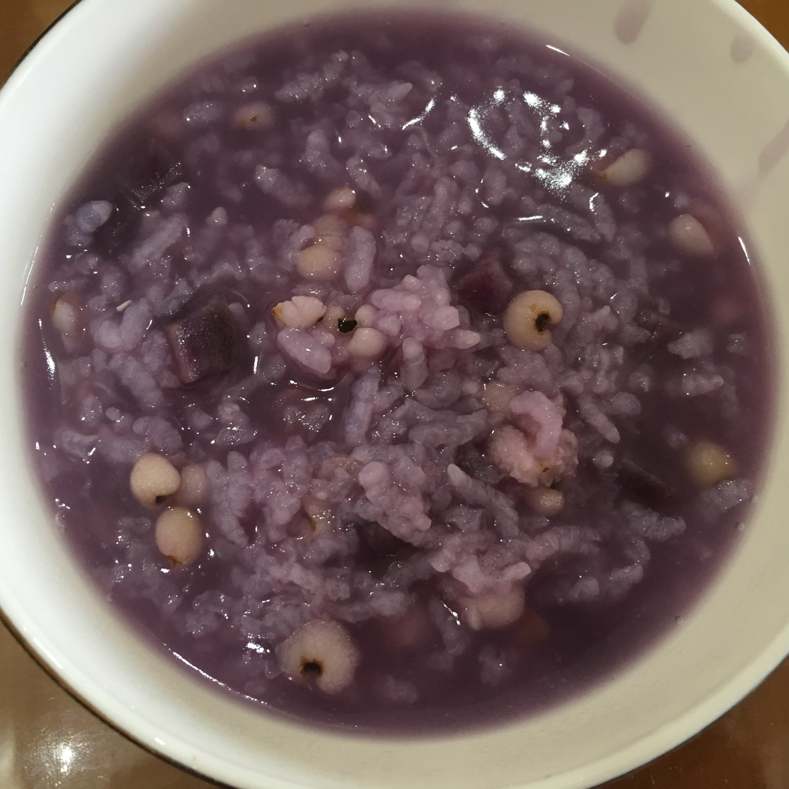 紫薯薏仁燕麦粥