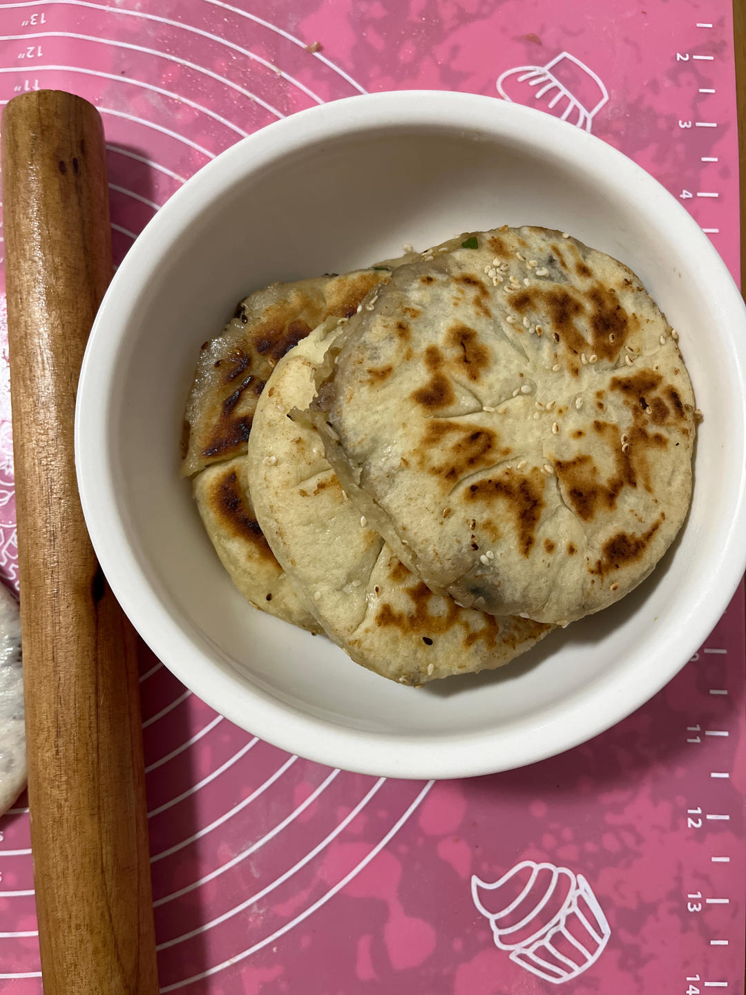 梅干菜猪肉烧饼