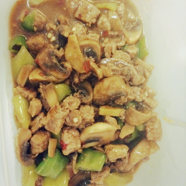 蚝油青椒牛肉丁