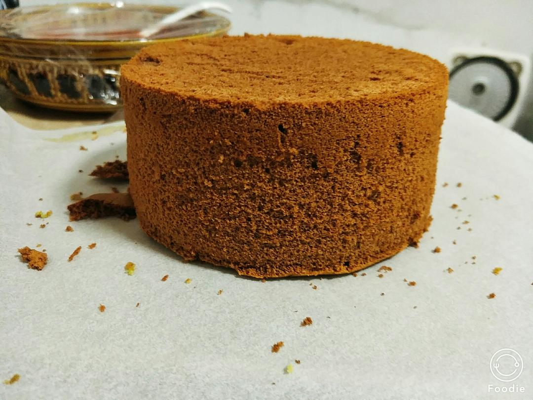 6寸可可戚风（内附8寸5蛋配方）