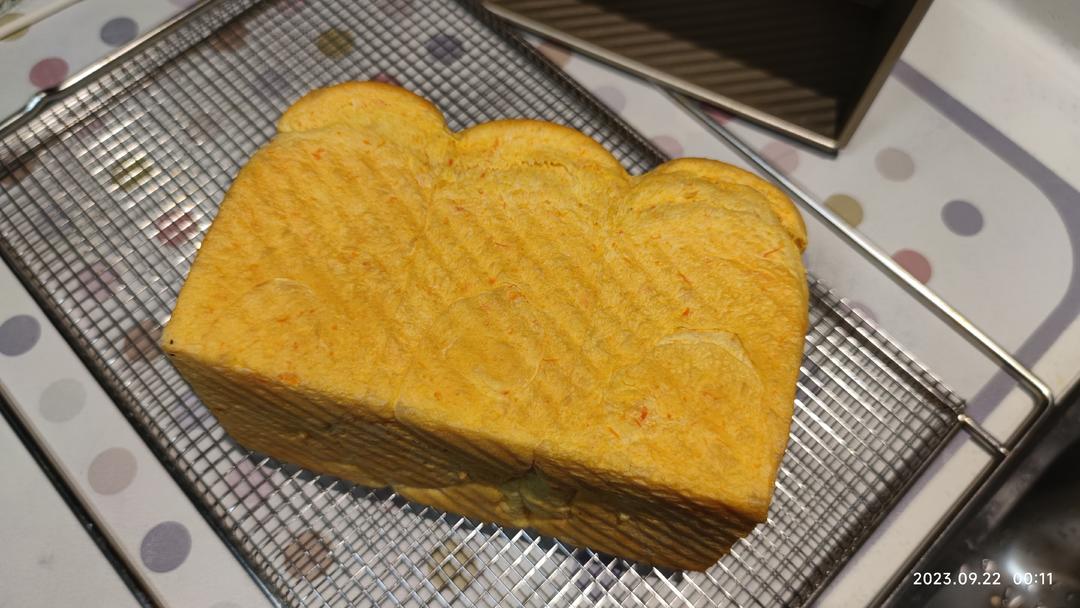 奶香胡萝卜吐司