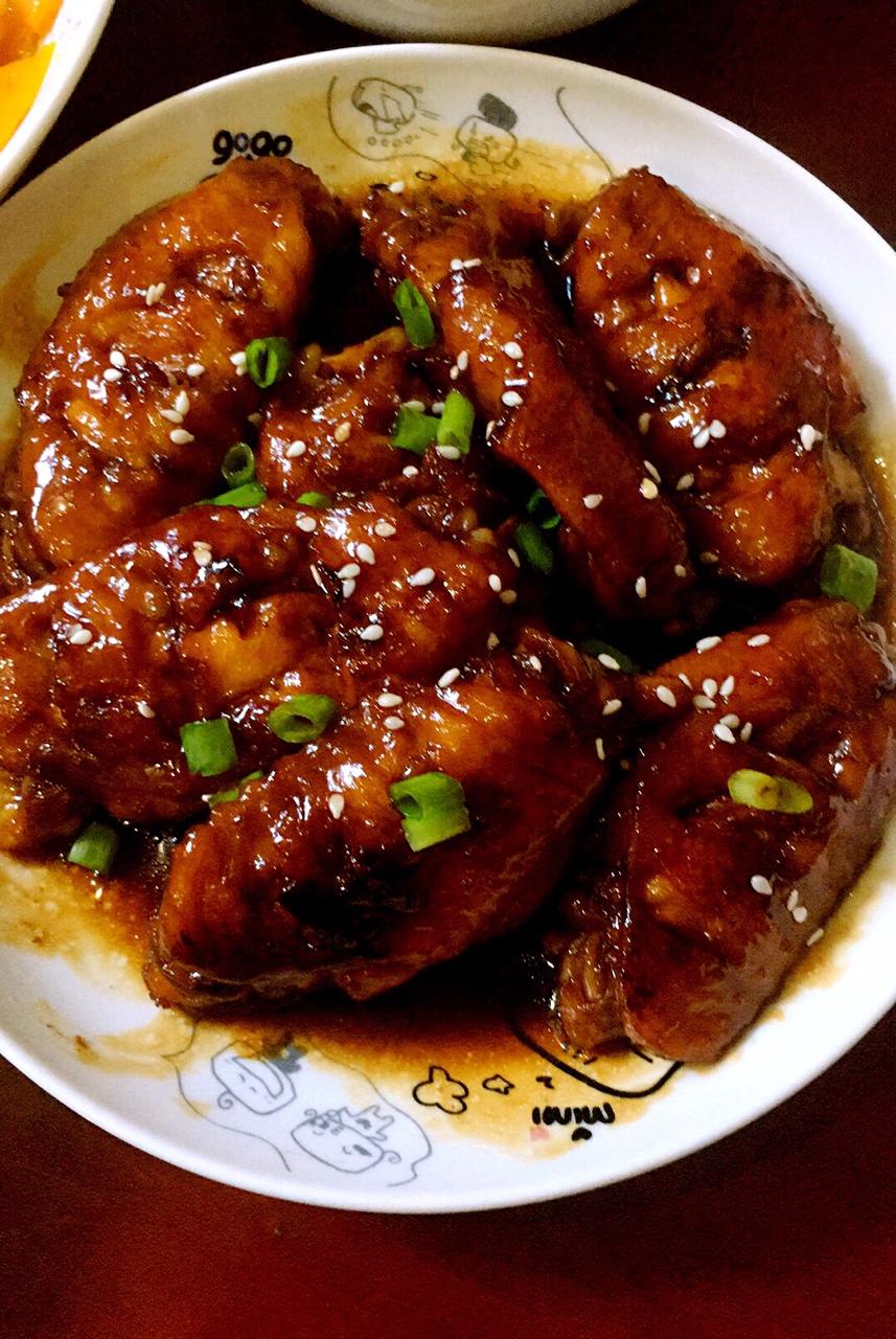 丸子君7739做的可乐鸡翅