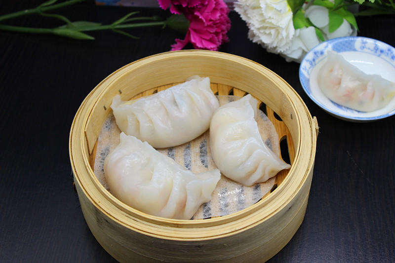 粤式经典早茶，水晶蒸饺