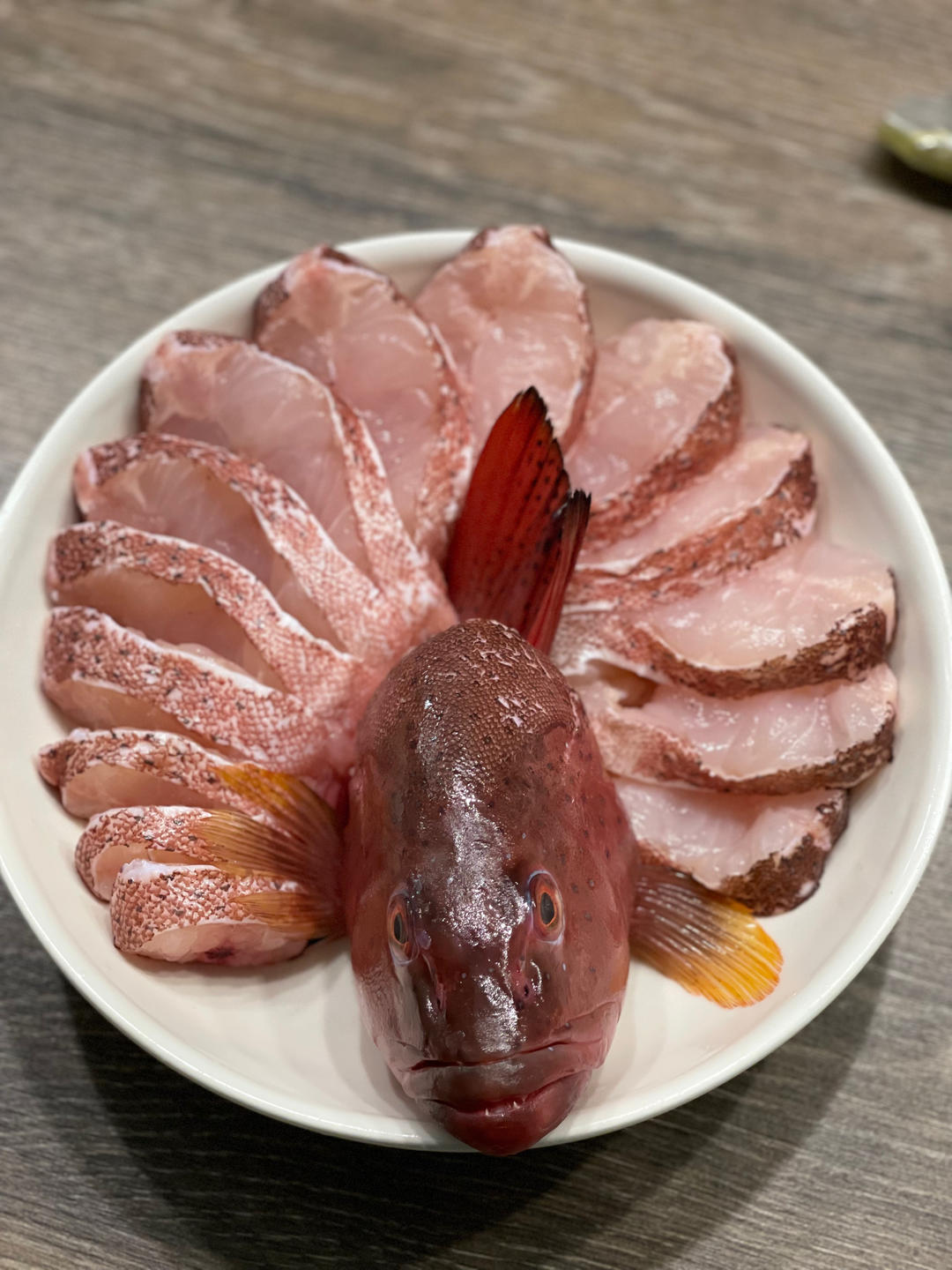 年夜饭菜单--豉油蒸东星斑 / 孔雀开屏蒸鱼