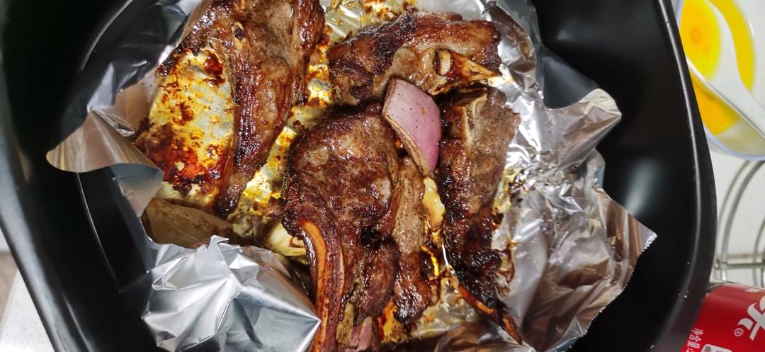 空气炸锅版烤羊排