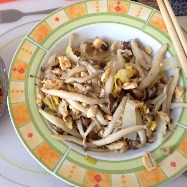 蟹味菇滑蛋