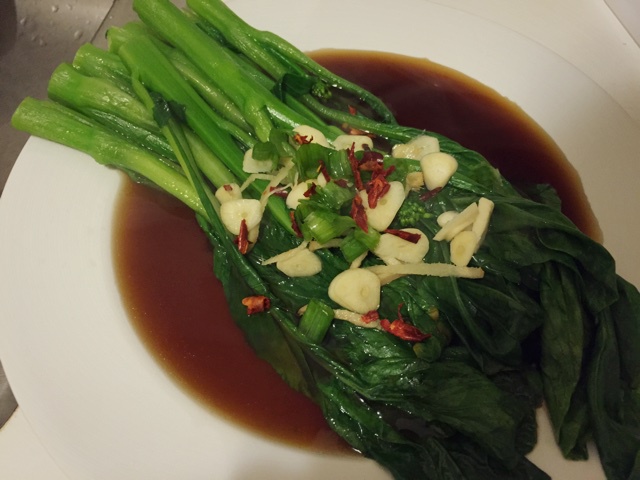 油淋菜心