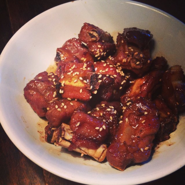 懒人版糖醋排骨