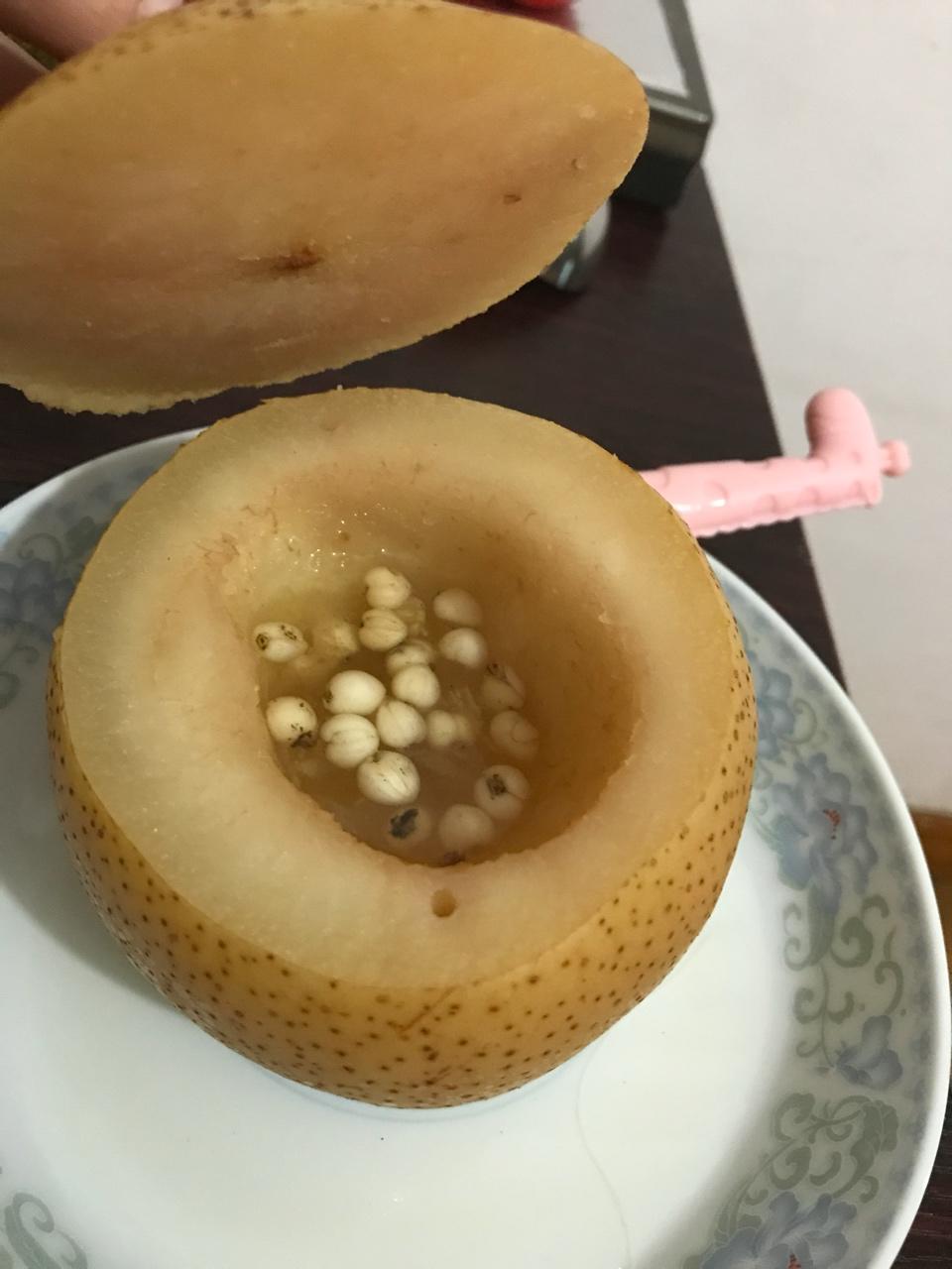川贝雪梨盅