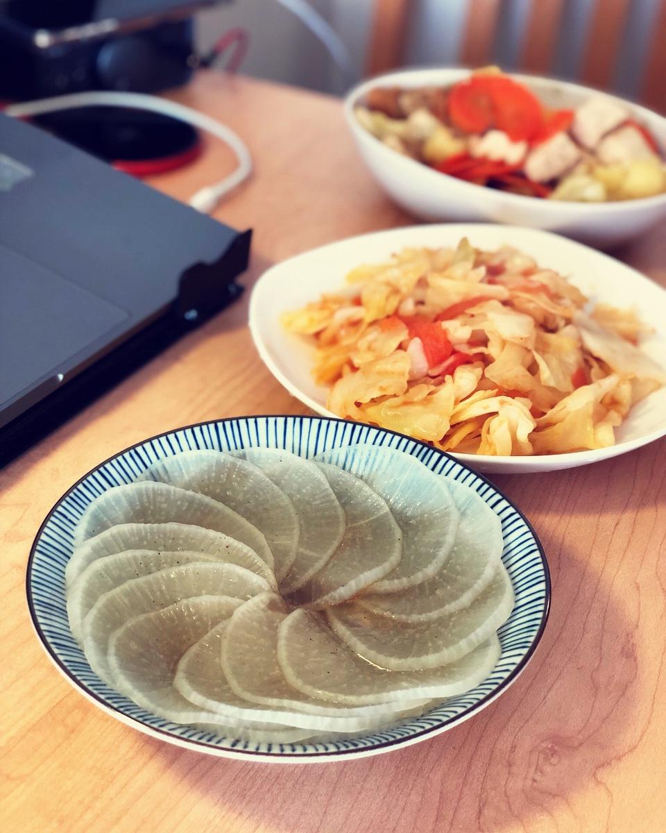 清蒸白萝卜