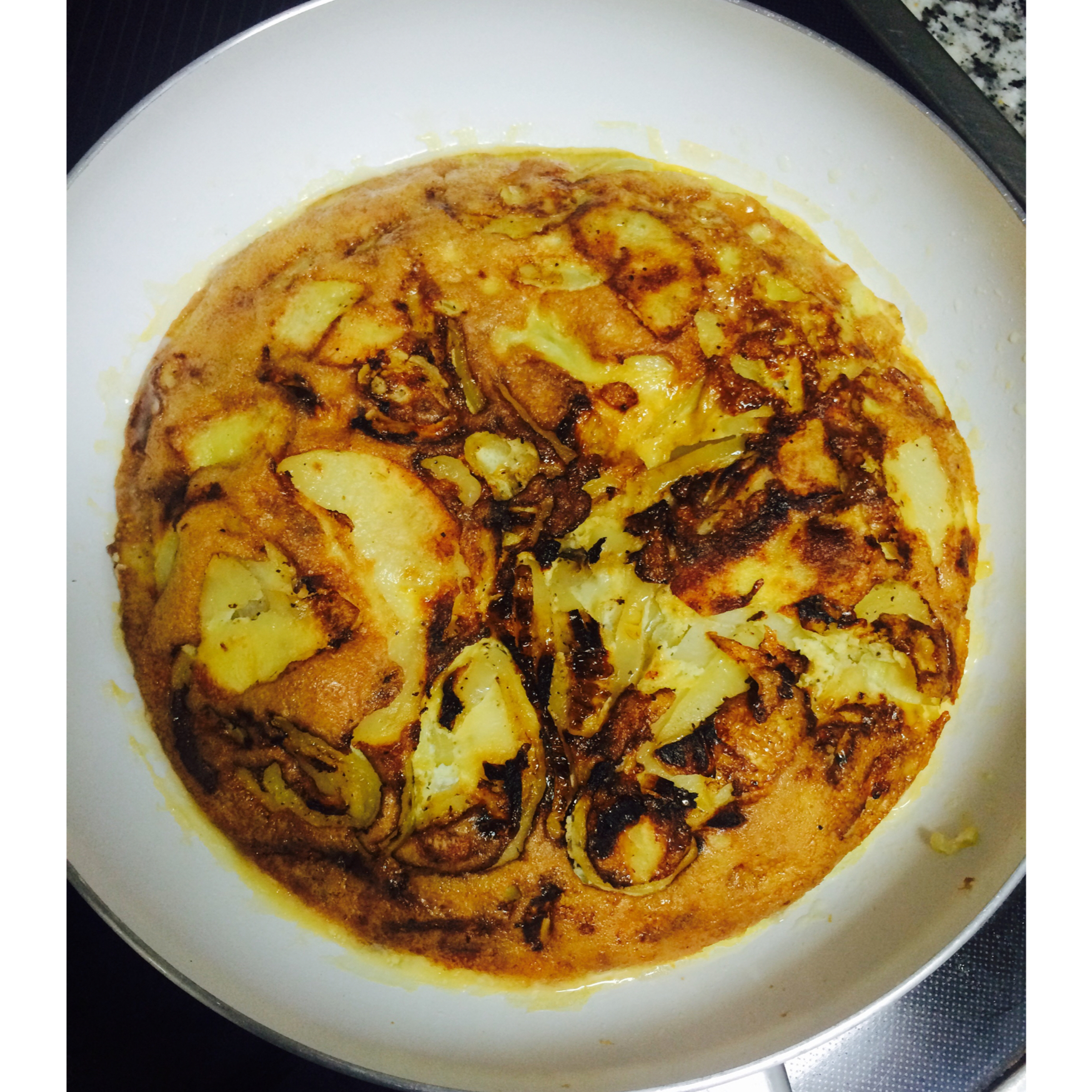 【蛋蛋去哪了】超容易上手的西班牙马铃薯烘蛋Tortilla de patatas