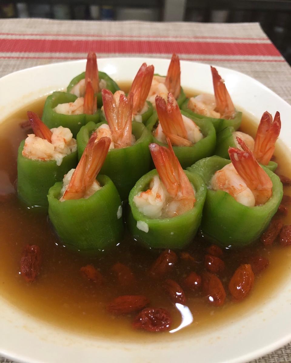 丝瓜蒸虾