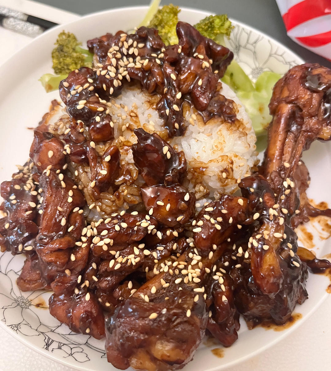 照烧鸡腿饭