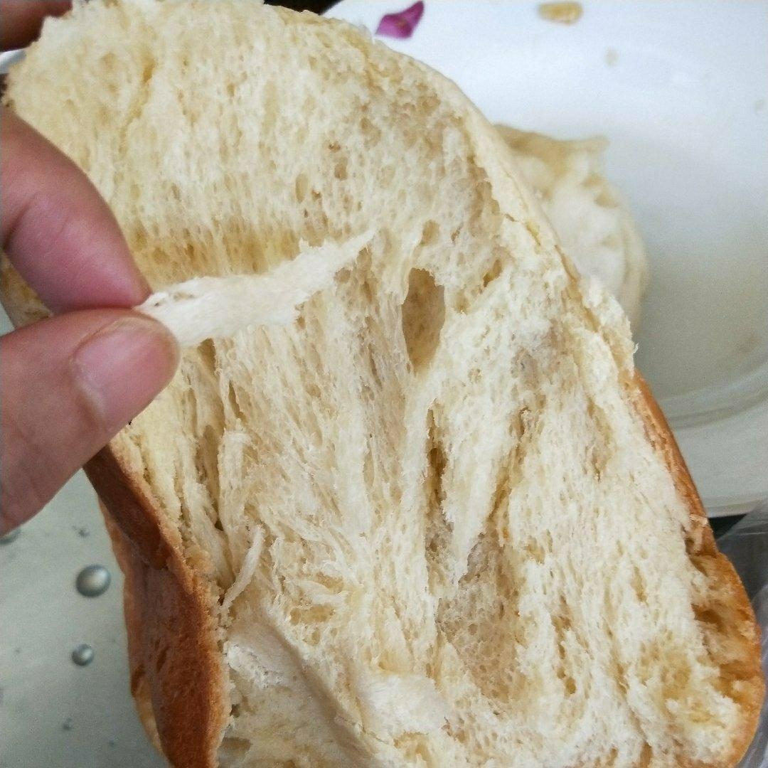 夺命软吐司(๑´ڡ`๑)超软拉丝极速方便的一次发酵吐司