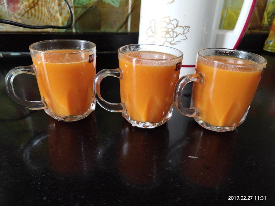 胡萝卜苹果汁（熟饮）