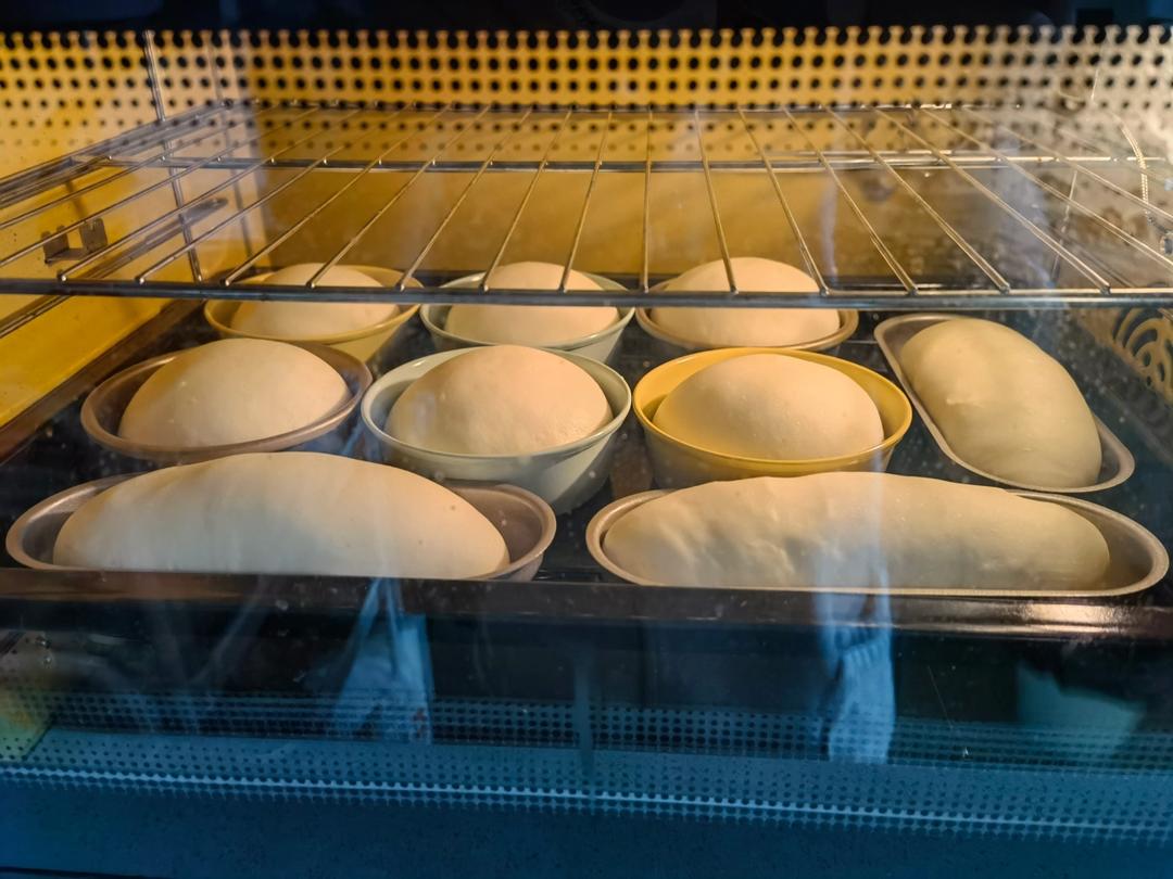 一次发酵🔥沙拉肉松迷你吐司‼️味道绝了