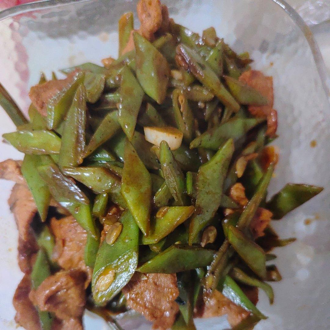 扁豆角炒肉