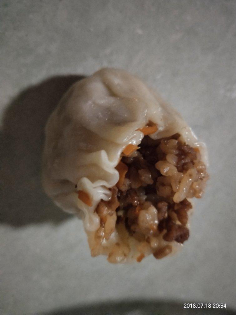 简易糯米烧卖（附烧卖包法）